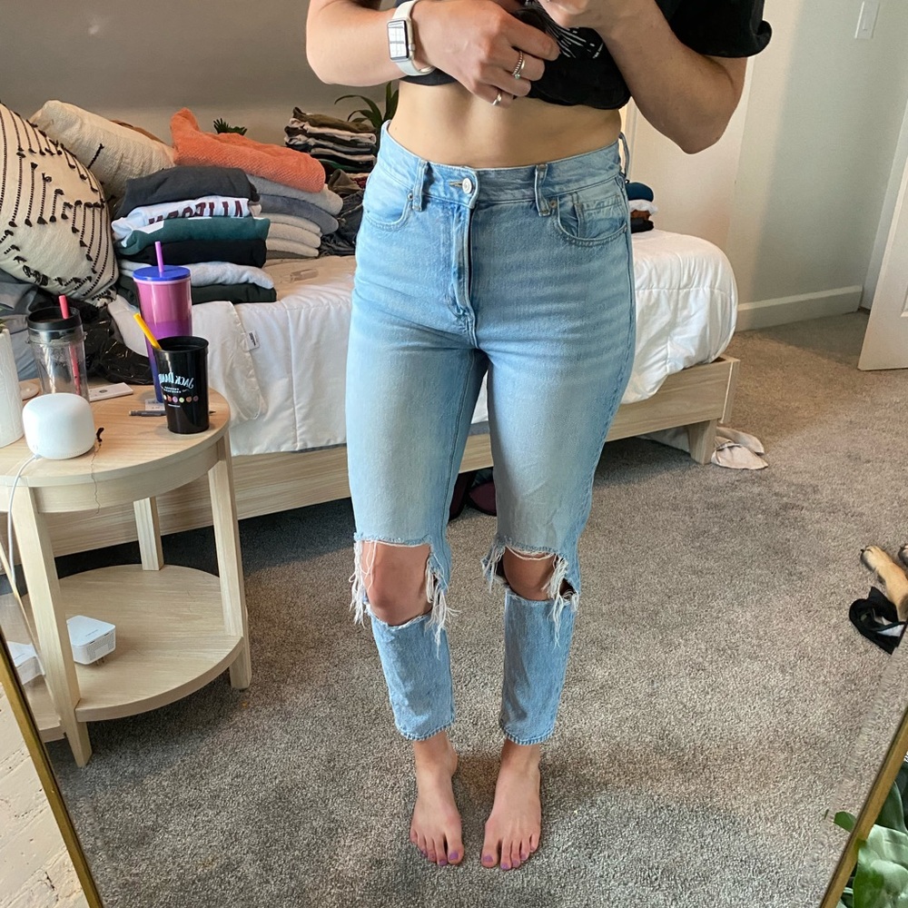 Classic mom jeans
